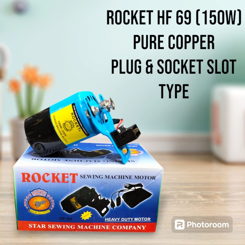 Rocket HF 69 150W Pure copper Plug and socket slot type blue